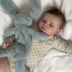 Плюшевая игрушка Зэтс Майн (That's Mine) "Кролик Хьюстон", голубой, 39 см