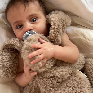 Плюшевая игрушка Зэтс Майн (That's Mine) "Кролик Хьюстон", бежевый, 39 см