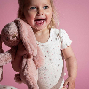 Плюшевая игрушка Зэтс Майн (That's Mine) "Кролик Хьюстон", розовый, 39 см