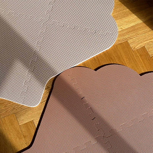 Игровой коврик пенный Зэтс Майн (That's Mine) "Ракушка", темно-пудровый, 110 см