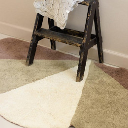 Ковер полукруглый Зэтс Майн (That's Mine) "Какао", кофейный микс, 78 х 140 см