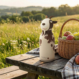 Бутылка-термос для напитков Asobu "Bestie", козленок, 460 мл