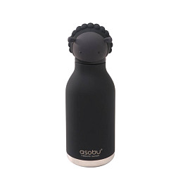 Бутылка-термос для напитков Asobu "Bestie", черная овечка, 460 мл
