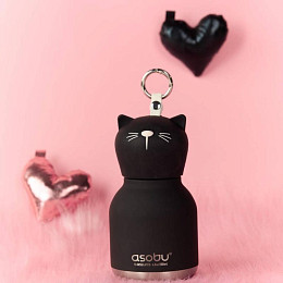 Бутылка-термос для напитков Asobu "Mini Bestie",кошка, 200 мл