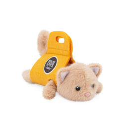 Мягкая игрушка Orange Toys "Котенок в сумке", бежевый