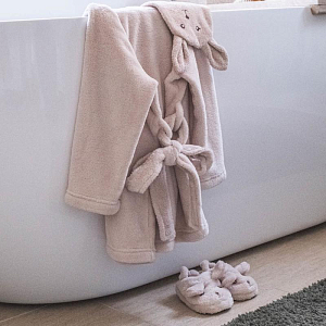 Тапочки плюшевые Зэтс Майн (That's Mine) "Кролик Майлс", кремовые