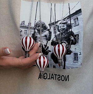 Кулон-Подвеска MyMongolfier «Воздушный шар Монгольфьер»