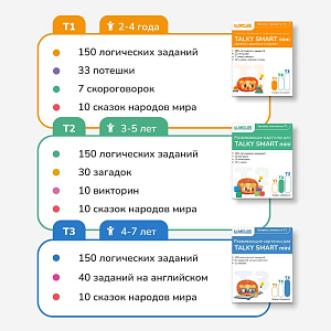 Обучающий планшет LUMICUBE "Смарт мини", желтый
