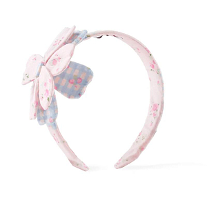 Ободок Джинджерснэпс (Gingersnaps) "Цинния", розовая пудра