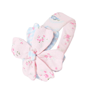 Ободок Джинджерснэпс (Gingersnaps) "Цинния", розовая пудра