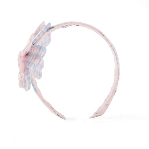 Ободок Джинджерснэпс (Gingersnaps) "Цинния", розовая пудра