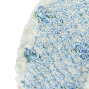 Ободок Джинджерснэпс (Gingersnaps) "Лори", голубая клетка в цветах