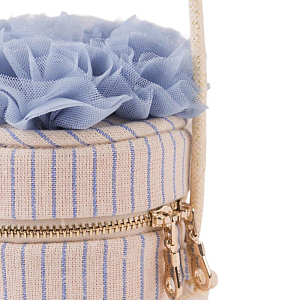 Сумка-букет Джинджерснэпс (Gingersnaps) "Норлин", бежевая с голубым
