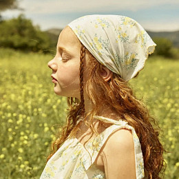 Бандана Джинджерснэпс (Gingersnaps) "Авалон", солнечные цветы