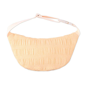 Сумка поясная с вышивкой Джинджерснэпс (Gingersnaps) "Синтия", абрикосовая