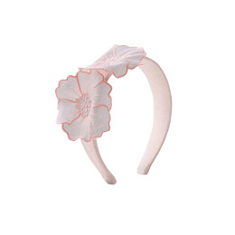 Ободок Джинджерснэпс (Gingersnaps) "Ванесса", розовая пудра