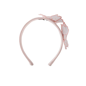 Ободок Джинджерснэпс (Gingersnaps) "Ванесса", розовая пудра