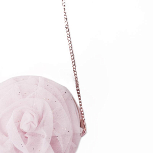 Сумка-цветок Джинджерснэпс (Gingersnaps) "Альба", нежно-розовая