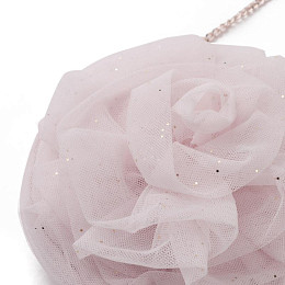Сумка-цветок Джинджерснэпс (Gingersnaps) "Альба", нежно-розовая