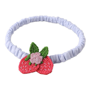 Повязка на голову с ягодами для малышей Джинджерснэпс (Gingersnaps) "Джуни", голубая