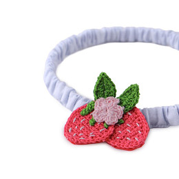 Повязка на голову с ягодами для малышей Джинджерснэпс (Gingersnaps) "Джуни", голубая