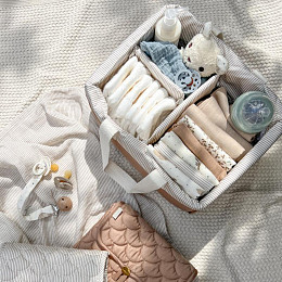 Держатель для пустышки Кам Кам Копенгаген (Cam Cam Copenhagen) "В Мире Снов", кремовый