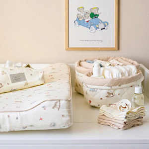 Набор стеганых корзин Кам Кам Копенгаген (Cam Cam Copenhagen) "Винтажные Игрушки", 2 шт