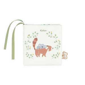 Текстильная книга развивающая Kaloo "Мой Сон", серая, серия "Petit Songe", 14 см