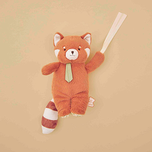 Мягкая игрушка музыкальная Kaloo "Панда", серия "Petit Songe", оранжевая, 20 см