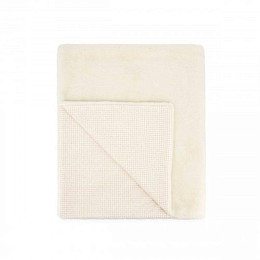 Одеяло плюшевое Kaloo "Мое Первое Одеяло", серия "Intemporel", кремовое, 85 х 70 см