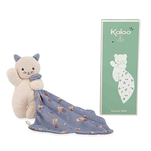 Игрушка-комфортер Kaloo "Котенок", лиловый, 18 см