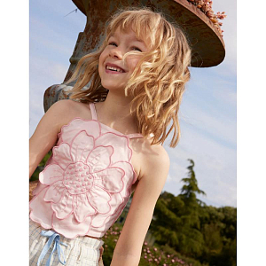 Топ-цветок Джинджерснэпс (Gingersnaps) "Жемчужина", розовый