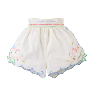 Шорты с вышивкой Джинджерснэпс (Gingersnaps) "Джису", бабочки