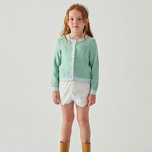 Шорты с вышивкой Джинджерснэпс (Gingersnaps) "Джису", бабочки