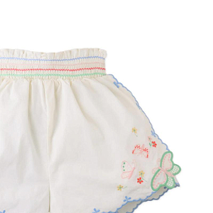 Шорты с вышивкой Джинджерснэпс (Gingersnaps) "Джису", бабочки