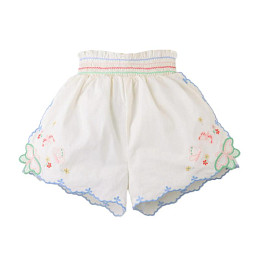 Шорты с вышивкой Джинджерснэпс (Gingersnaps) "Джису", бабочки