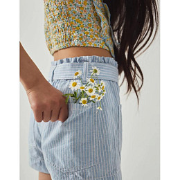 Шорты Джинджерснэпс (Gingersnaps) "Амара", голубые полоски