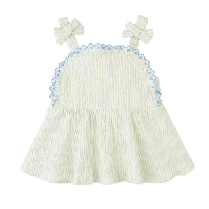 Топ-фартук Джинджерснэпс (Gingersnaps) "Изабель", бледно-голубой