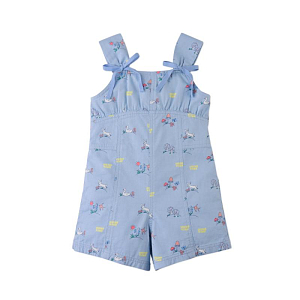 Полукомбинезон с шортами Джинджерснэпс (Gingersnaps) "Харви", голубой