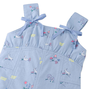 Полукомбинезон с шортами Джинджерснэпс (Gingersnaps) "Харви", голубой