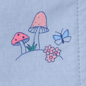 Полукомбинезон с шортами Джинджерснэпс (Gingersnaps) "Харви", голубой