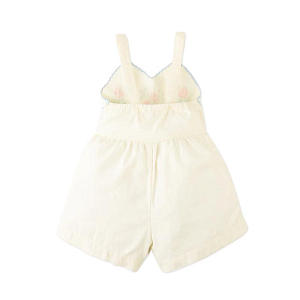 Полукомбинезон с шортами Джинджерснэпс (Gingersnaps) "Джилл", ванильный