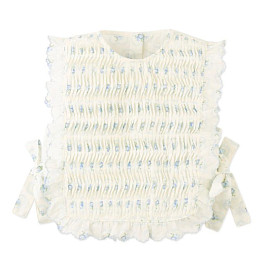 Топ с боковыми завязками Джинджерснэпс (Gingersnaps) "Кэсси", голубые цветы