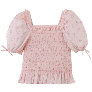 Топ Джинджерснэпс (Gingersnaps) "Присцилла", воздушно-розовый