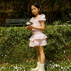 Топ Джинджерснэпс (Gingersnaps) "Присцилла", воздушно-розовый