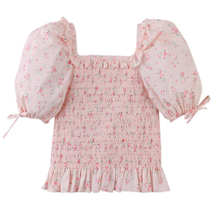 Топ Джинджерснэпс (Gingersnaps) "Присцилла", воздушно-розовый