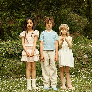 Юбка с воланами Джинджерснэпс (Gingersnaps) "Би", воздушно-розовая