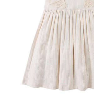 Платье с рукавами-крылышками Джинджерснэпс (Gingersnaps) "Либерти", ванильное