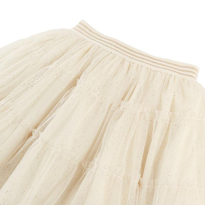 Юбка пышная Джинджерснэпс (Gingersnaps) "Поппи", мерцающая ваниль