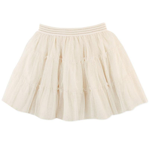 Юбка пышная Джинджерснэпс (Gingersnaps) "Поппи", мерцающая ваниль